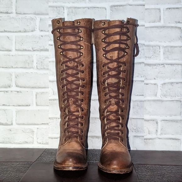 FreeBird Vntg GRANY Old Style Victorian Lace Boots size 8 - Picture 13 of 16